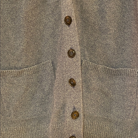 Madewell 100% cotton blue bird sky cardigan size medium - Picture 4 of 8